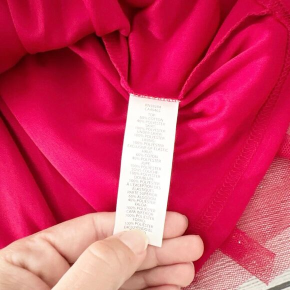 NWT Children’s Place Glitter Snowflake Tulle Skirted Dress - Picture 3 of 4